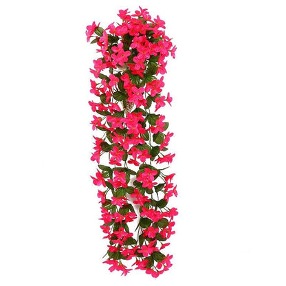 Artificial Flower Wisteria Basket Wall Hanging Flower