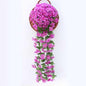 Artificial Flower Wisteria Basket Wall Hanging Flower